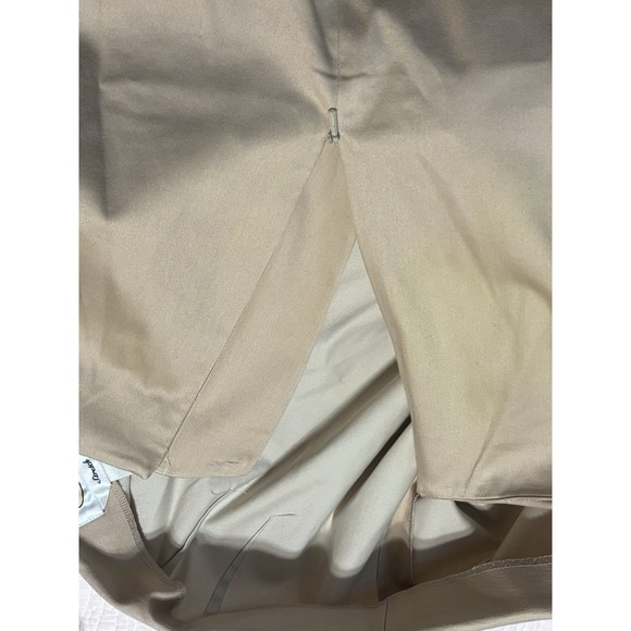 Talbots Womens Pants Khaki Plus Size 16 Stretch Cotton Chino Curvy Flat Front - Picture 9 of 9